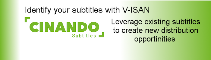 Identify your subtitles with V-ISAN